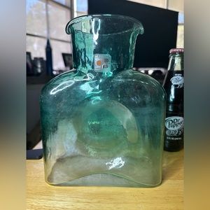 Vintage Blenko handmade glass vase